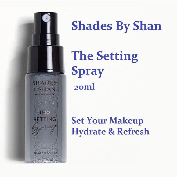 Shades By Shan The Setting Spray 20ml for Makeup Set Hydration Freshen - Picture 2 of 5